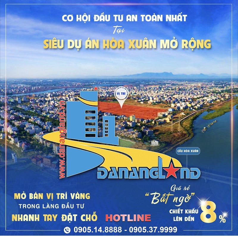 Mở bán KĐT Hoà Xuân Mở Rộng cuối tháng 9/2020